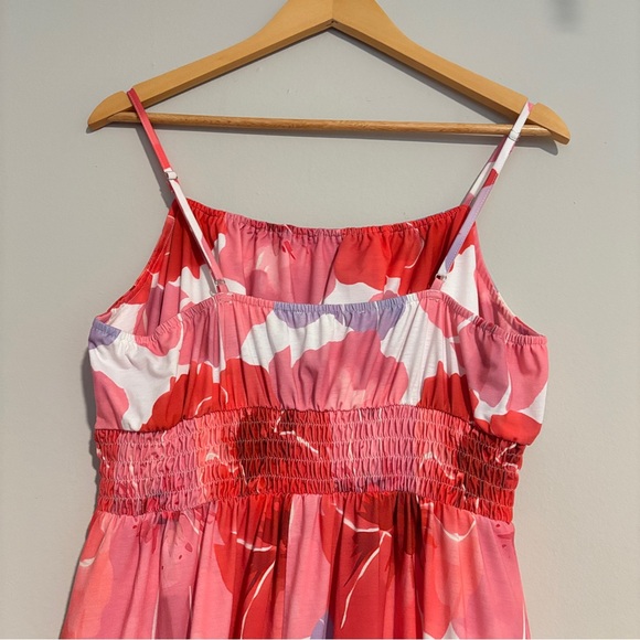 Grace Karin Red and Purple Floral Maxi Dress - Picture 10 of 16